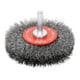 STIER Brosse de roue, tige Ø 6 mm, sertie, acier-1
