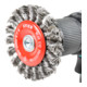 Brosse circulaire STIER Ø 75 mm, diamètre de queue 6 mm, 0,5 mm, torsadée, acier-5