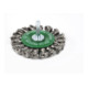 Brosse circulaire STIER Ø 75 mm, diamètre de queue 6 mm, 0,5 mm, torsadée, inox V2A-5