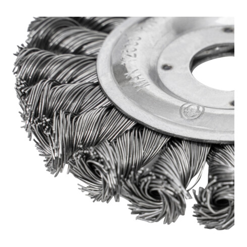 Brosse ronde STIER diamètre 22,2 mm en acier