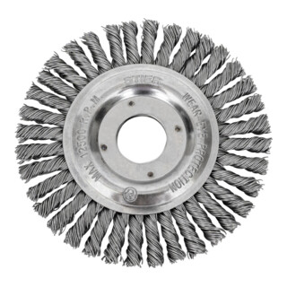 Brosse ronde STIER diamètre 22,2 mm en acier
