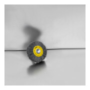 Brosse ronde STIER, tige Ø 6 mm, ondulée, carbure de silicium-2