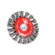 Brosse circulaire STIER Ø 75 mm, diamètre de queue 6 mm, 0,5 mm, torsadée, acier