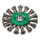 Brosse circulaire torsadée Klingspor nombre de rangées 1, 75 x 12 x 6 mm 0,5 acier-4