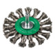 Brosse circulaire torsadée Klingspor nombre de rangées 1, 75 x 12 x 6 mm 0,5 acier-5