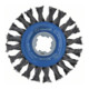 Brosse circulaire X-LOCK 115 mm à fils d'acier torsadés 115 mm, 0,5 mm, 12 mm, X-LOCK-1