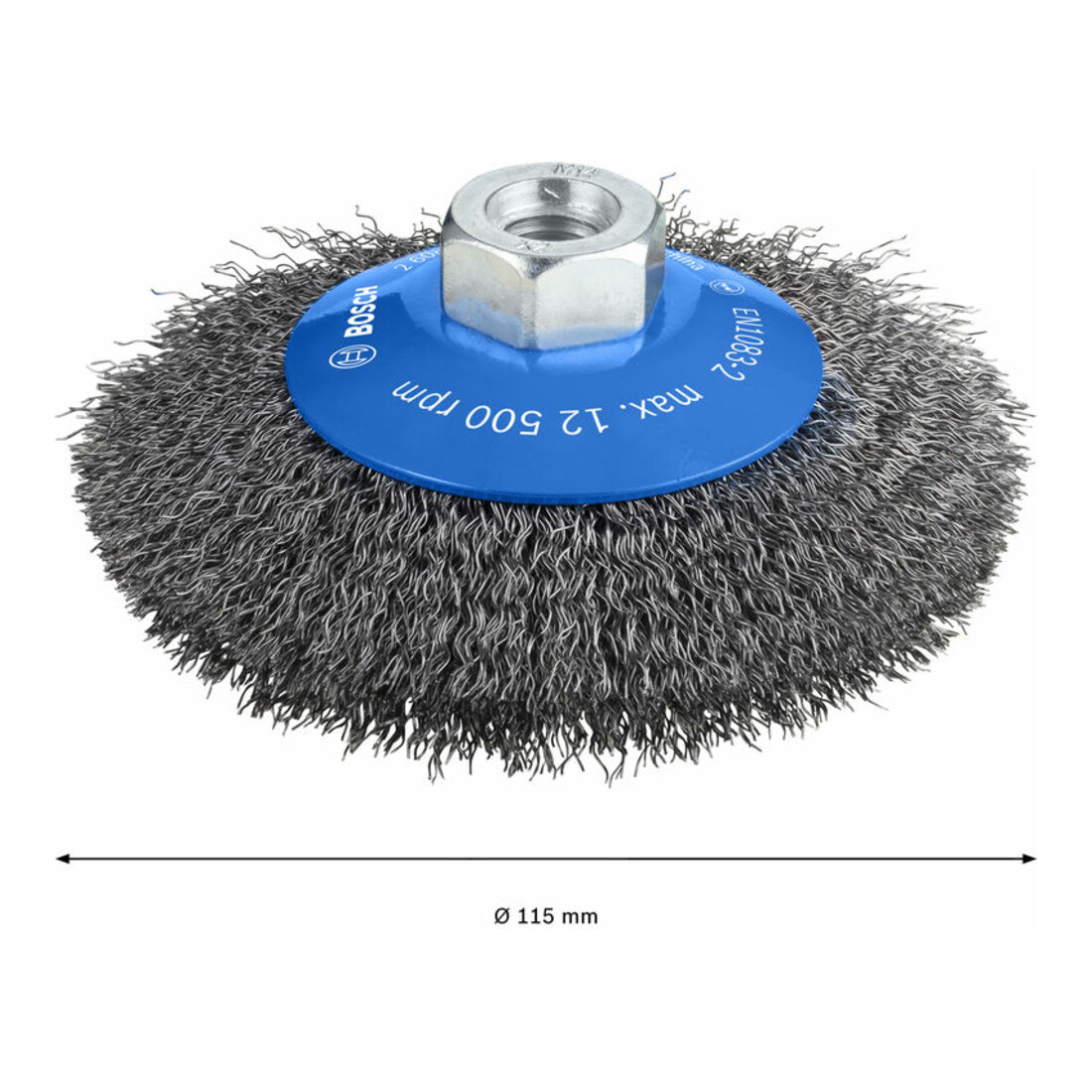Brosse conique Bosch Clean for Metal wavy