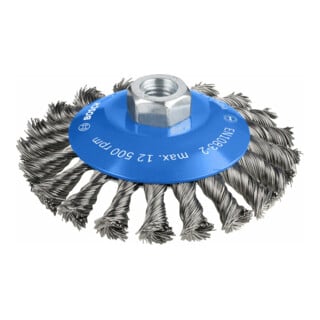 Brosse conique Bosch avec fil noué