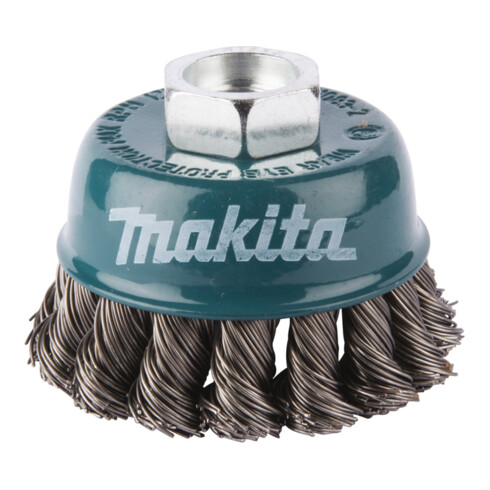 Brosse cupulaire Makita diamètre 60 mm, porte-outil M14 (D-24119)