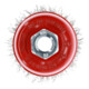 Brosse cupule Osborn D60, fil M14x2,0 fil d'acier serti 0,30 mm T21