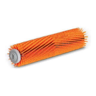Brosse cylindrique Kärcher, haute et basse, orange, 300 mm
