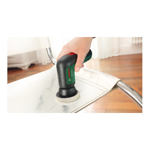 Brosse de nettoyage pour batterie Bosch Porte-papier avec fixation Velcro