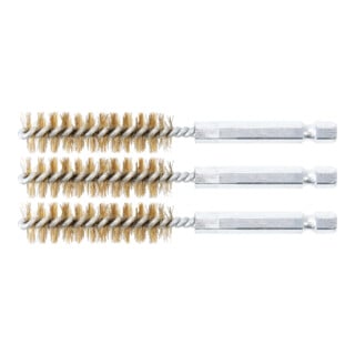 BGS Brosse en laiton avec entraînement hexagonal externe