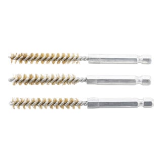 BGS Brosse en laiton à douille hexagonale