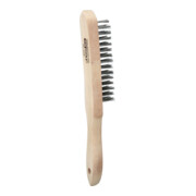 Brosse métallique, acier trempé à 4 rangées, 290mm-3