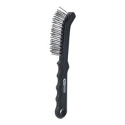 Brosse métallique pour freins à tambour à 2 rangées KS Tools