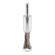 Brosse pinceau 10 mm à fils d'inox torsadés 0,35 mm 10 mm, 0,35 mm-4