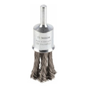 Brosse pinceau 19 mm à fils d'inox torsadés 0,35 mm 19 mm, 0,35 mm