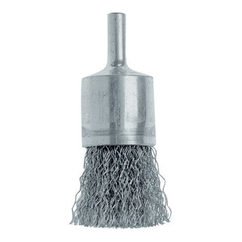 Brosse pinceau D. 30 mm 6 mm épaisseur du fil 0,3 mm câble en acier vitesse de r