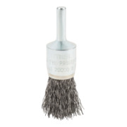 Brosse tête de brosse STIER, tige Ø 6 mm, ondulée
