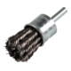 Klingspor Brosse à pinceau torsadée 1 rangée acier