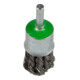 Brosse pinceau torsadée Klingspor nombre de rangées 1, 19 x 6 mm 0,35 acier inoxydable-1