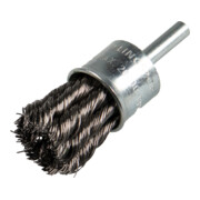 Brosse pinceau torsadée Klingspor, nombre de rangées 1, acier