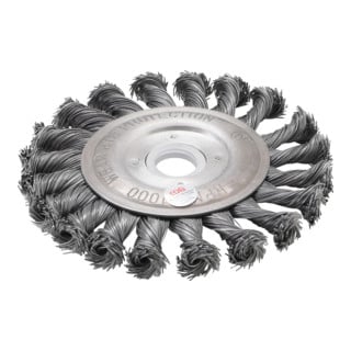 BGS Brosse disque / brosse torsadée ronde