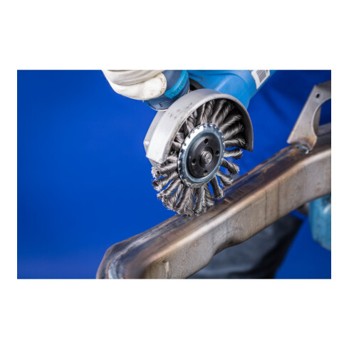 Brosse ronde PFERD, nouée POS RBG ST 0,50