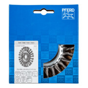 Brosse ronde PFERD, nouée POS RBG ST 0,50-2
