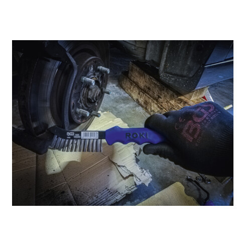 Brosse pour étriers coudée 230 mm Kraftmann