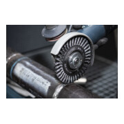 Brosse pour pipelines dentée Klingspor, nombre de rangées 1, 0,5 acier-2