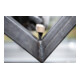 Brosse pour soudures d'angle Klingspor, nombre de rangées 3, 125 x 25 x 290 mm manche en bois 0,3 acier inoxydable-5