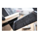 Brosse pour soudures d'angle Klingspor, nombre de rangées 3, 125 x 25 x 290 mm manche en bois 0,3 acier inoxydable-5