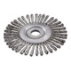 Brosse ronde 125x0,5x6 /22,23 mm, acier, torsadé metabo-1