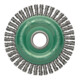 Brosse ronde D.125mm épaisseur fil 0,35mm fil VA 6mm 12000min-¹ OSBORN-1