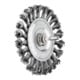 Brosse ronde PFERD avec tige, nouée RBG 10012/6 ST 0,50-1