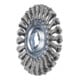 Brosse ronde PFERD, nouée POS RBG X-LOCK ST 0,50