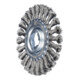 Brosse ronde PFERD, nouée POS RBG X-LOCK ST 0,50-1