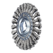 Brosse ronde PFERD, nouée POS RBG X-LOCK ST 0,50-1