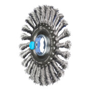 PFERD Brosse ronde, nouée POS RBG 12512/X-LOCK INOX 0,50-1