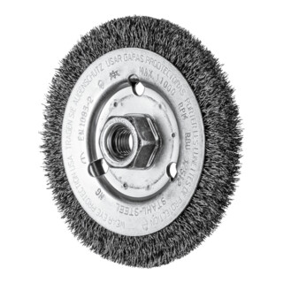 Brosse ronde pour chevaux, non nouée POS RBU 12512/M14 ST 0,30