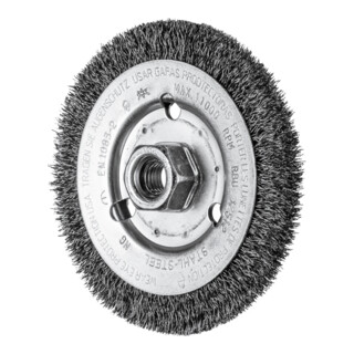 Brosse ronde pour chevaux, non nouée POS RBU 12512/M14 ST 0,30