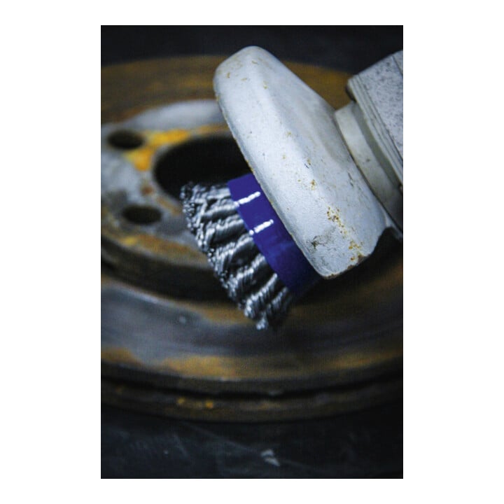 Brosse ronde réception M14x2 Ø 65 mm BGS