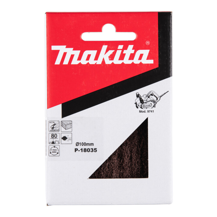 BROSSE ROULEAU AVEC NYLON Makita grain 80 (P-18035)