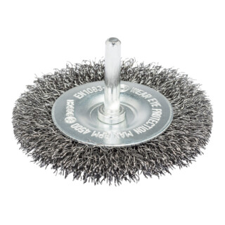 Brosses circulaires Bosch pour perceuses, fils ondulés, diamètre 100 mm