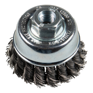 Brosses boisseau torsadées sans anneau Klingspor, nombre de rangées 1, acier