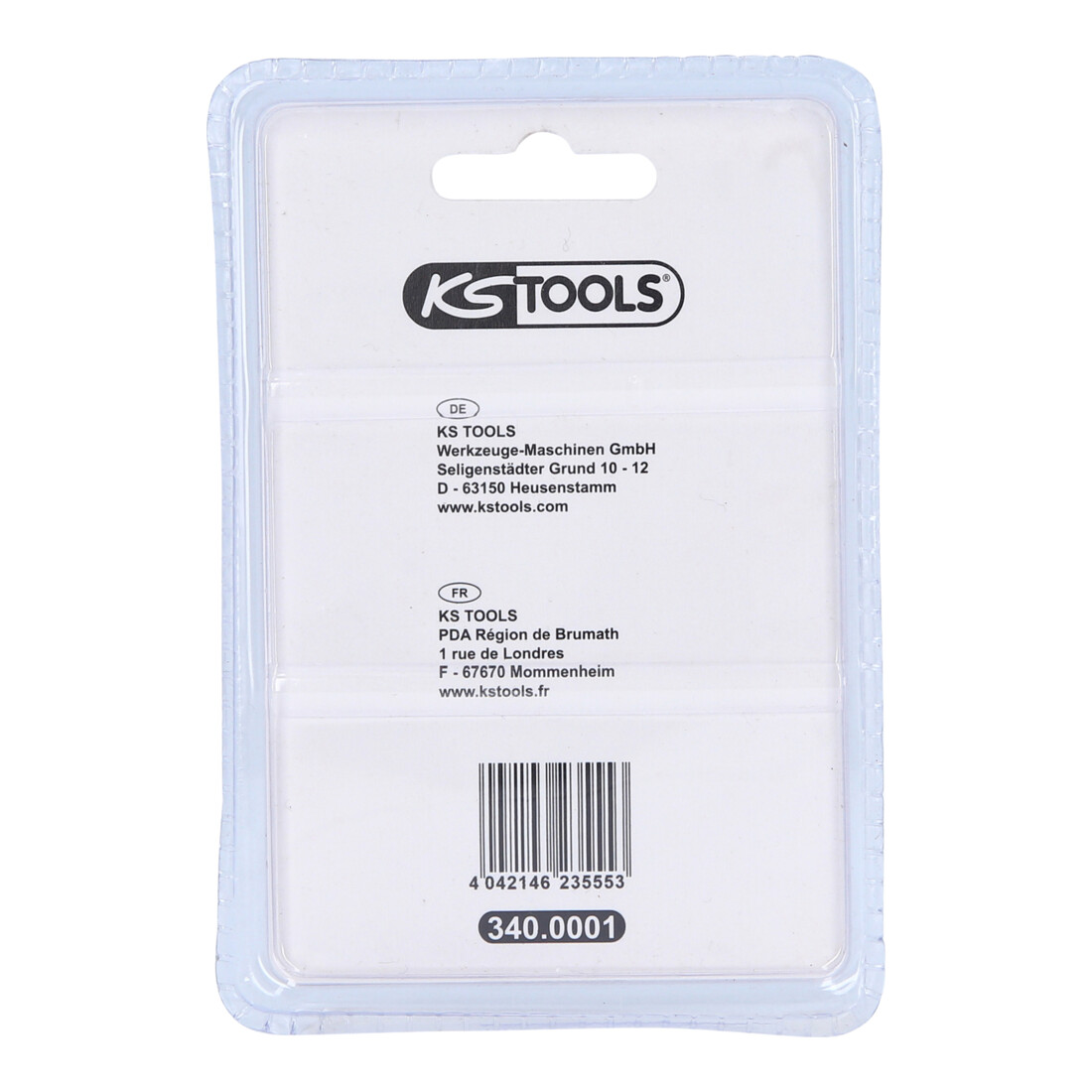 KS Tools brosse à cuvette métallique en acier 0,3mm
