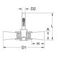 Brosses circulaires acier torsadé 0,3mm, Ø 80mm