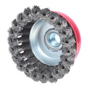 Brosses coniques meuleuses 0,5mm, Ø 90mm-1